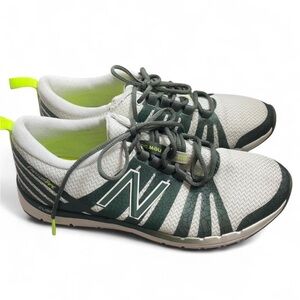 New Balance White and Gray Sneakers